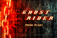 Ghost Rider Title Screen
